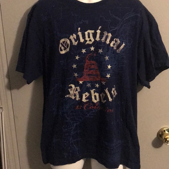 Men’s Original Rebels- 13 Colonies T-shirt - Picture 1 of 4